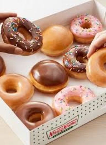 Picture of Raspberry Filled Donut Dozen 